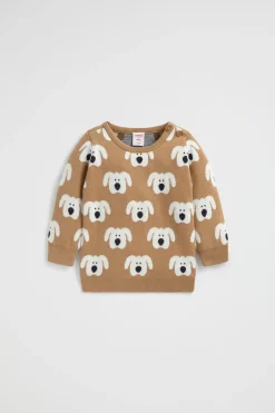 Seed Heritage Knitwear & Sweaters-Puppy Knit Dune
