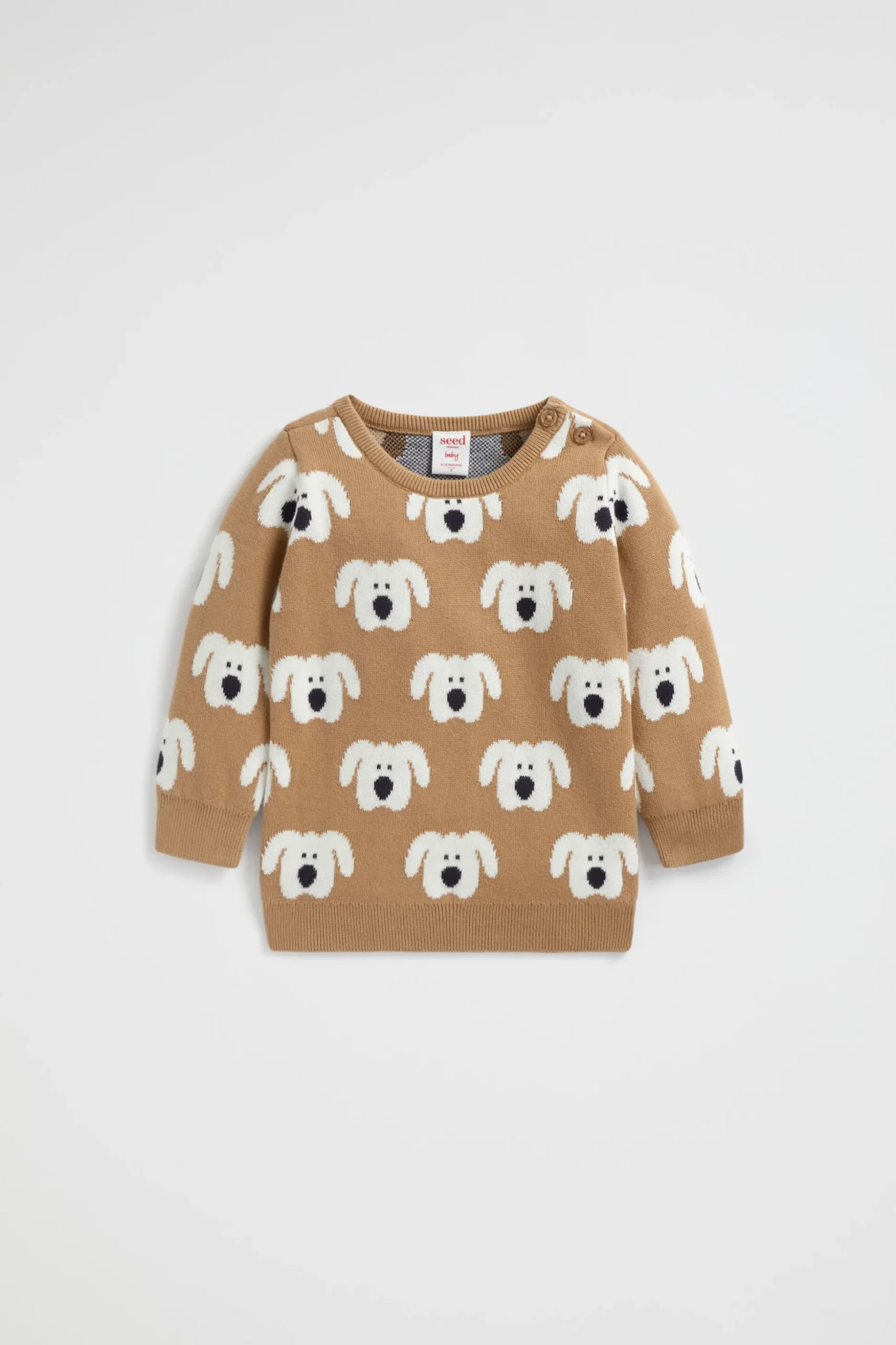 Seed Heritage Knitwear & Sweaters-Puppy Knit Dune