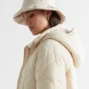 Seed Heritage Hats & Gloves-Quilted Bucket Hat Vanilla Cream