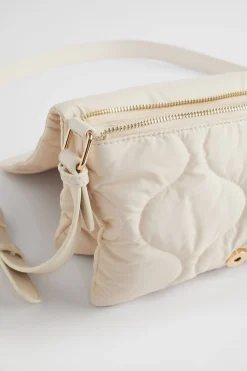 Seed Heritage Cross Body-Quilted Crossbody Bag Vanilla Cream