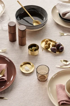 Seed Heritage Kitchen & Dining-Rae Oval Tray Brass