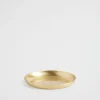 Seed Heritage Kitchen & Dining-Rae Round Tray Brass