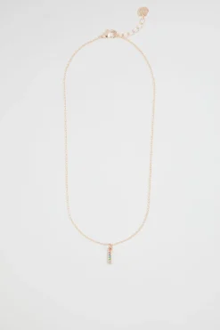 Seed Heritage Jewellery-Ranbow Damante Ntal Necklace I