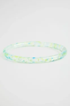 Seed Heritage Jewellery-Rainbow Glitter Bangles Multi