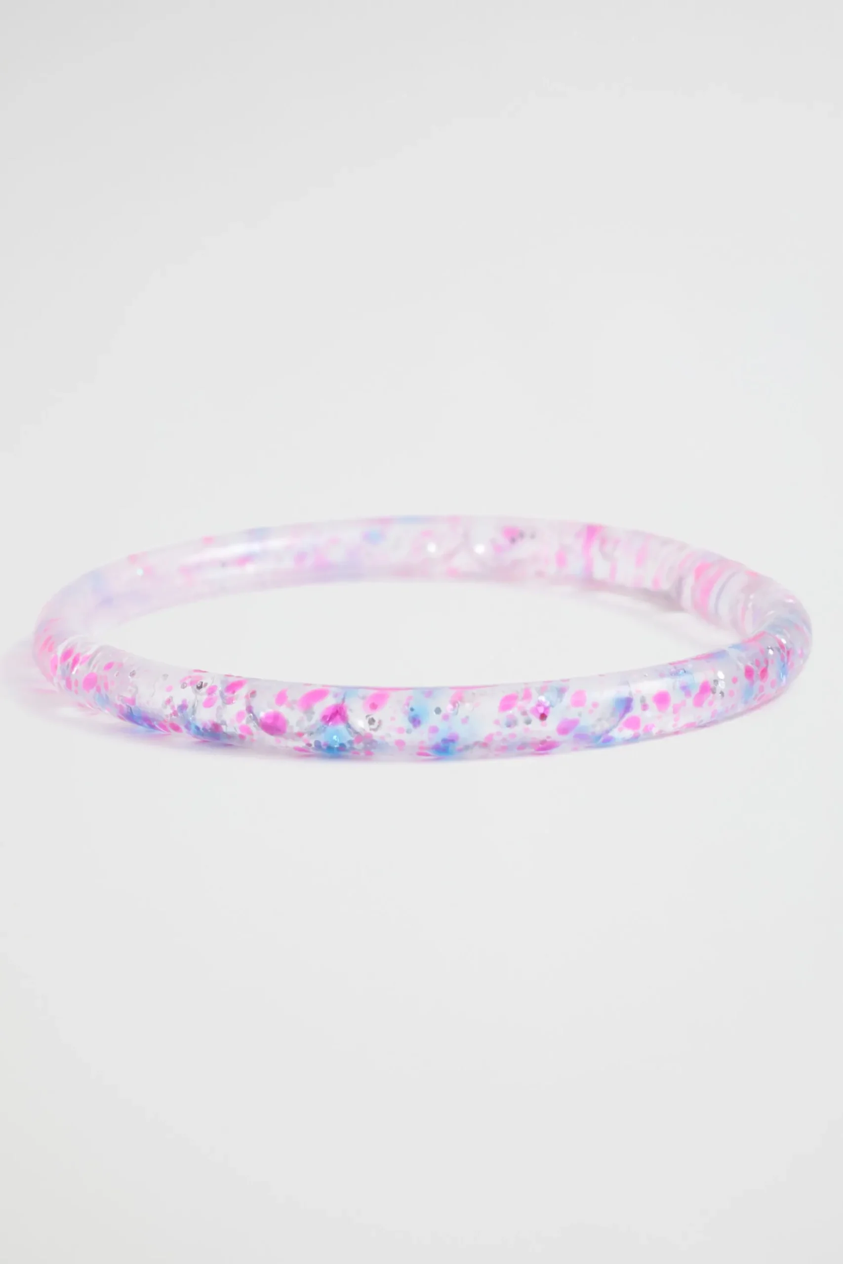 Seed Heritage Jewellery-Rainbow Glitter Bangles Multi