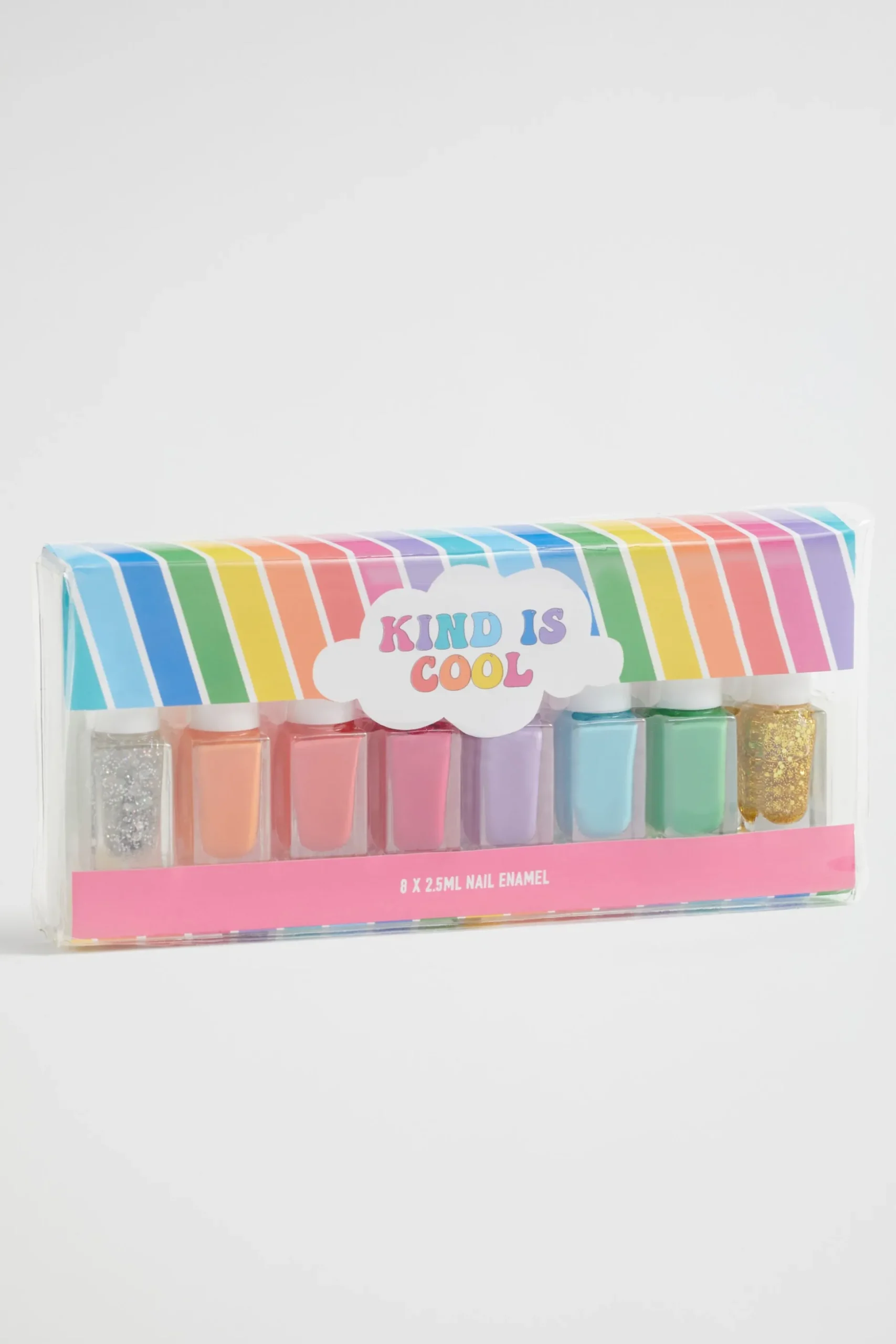 Seed Heritage Beauty & Lips & Nails-Rainbow Nail Kit 8 Pack Multi