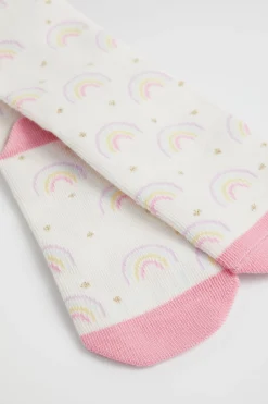 Seed Heritage Socks-Rainbow Sock Vanilla