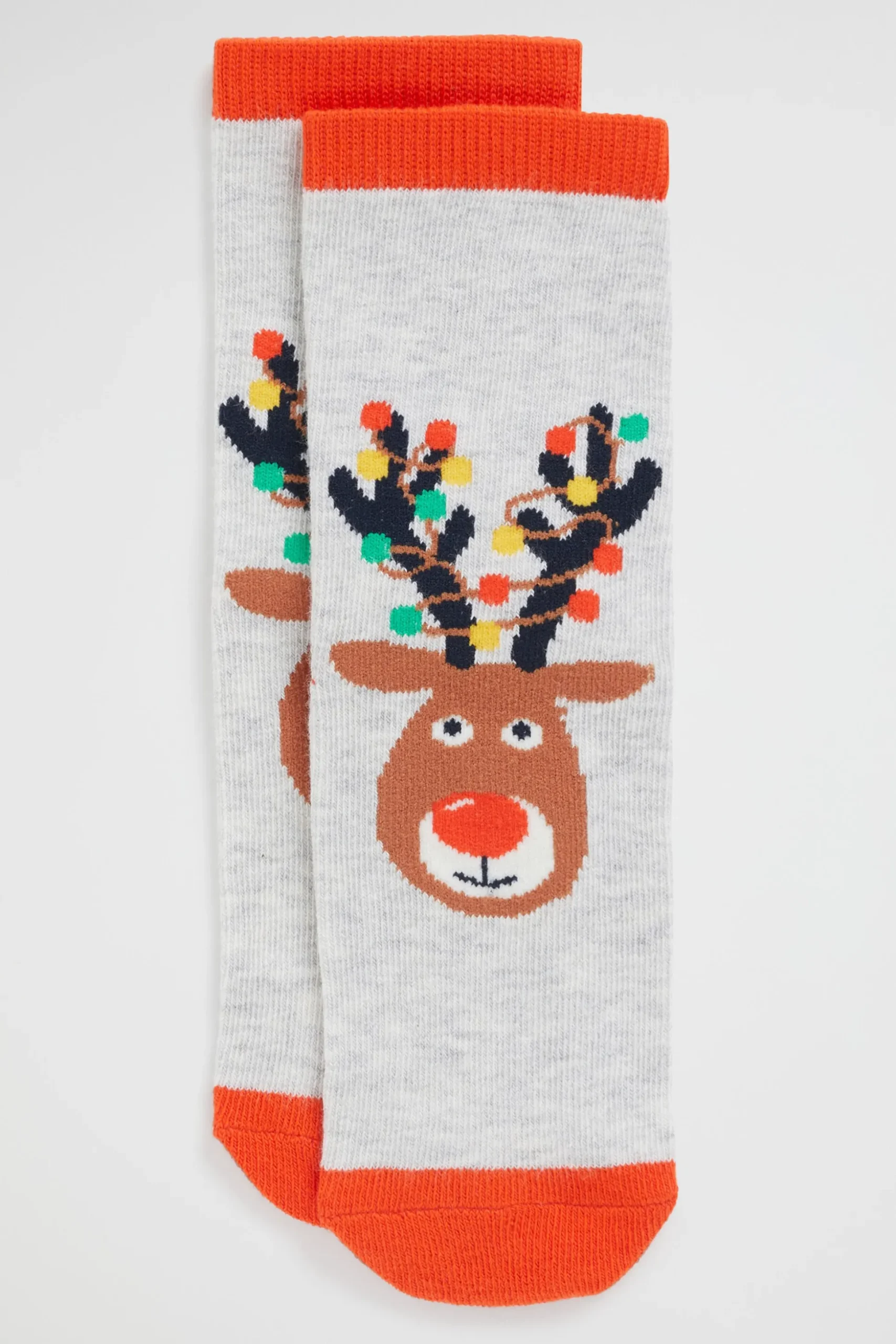 Seed Heritage Socks-Reindeer Sock Multi