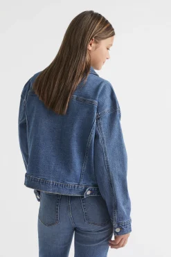 Seed Heritage Denim & Jeans-Relaxed Denim Jacket Classic Blue