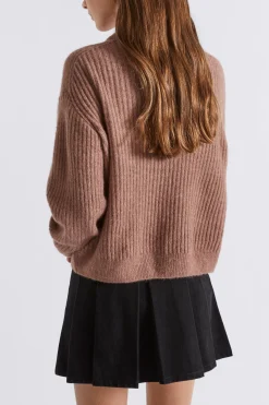 Seed Heritage Knitwear & Sweaters-Relaxed Rib Knit Cocoa