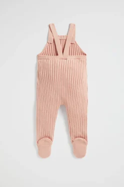 Seed Heritage Knitwear & Sweaters-Rib Knit Overall Chalk Pink