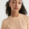 Seed Heritage T-Shirts & Tops-Rib Stripe Tee Passiona