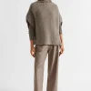 Seed Heritage Scarves & Kaftans-Roll Neck Poncho Hazel