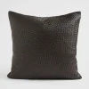 Seed Heritage Bedroom-Salka Cushion Chocolate