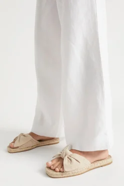 Seed Heritage Espadrilles-Sandra Knot Espadrille Natural