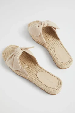 Seed Heritage Espadrilles-Sandra Knot Espadrille Natural