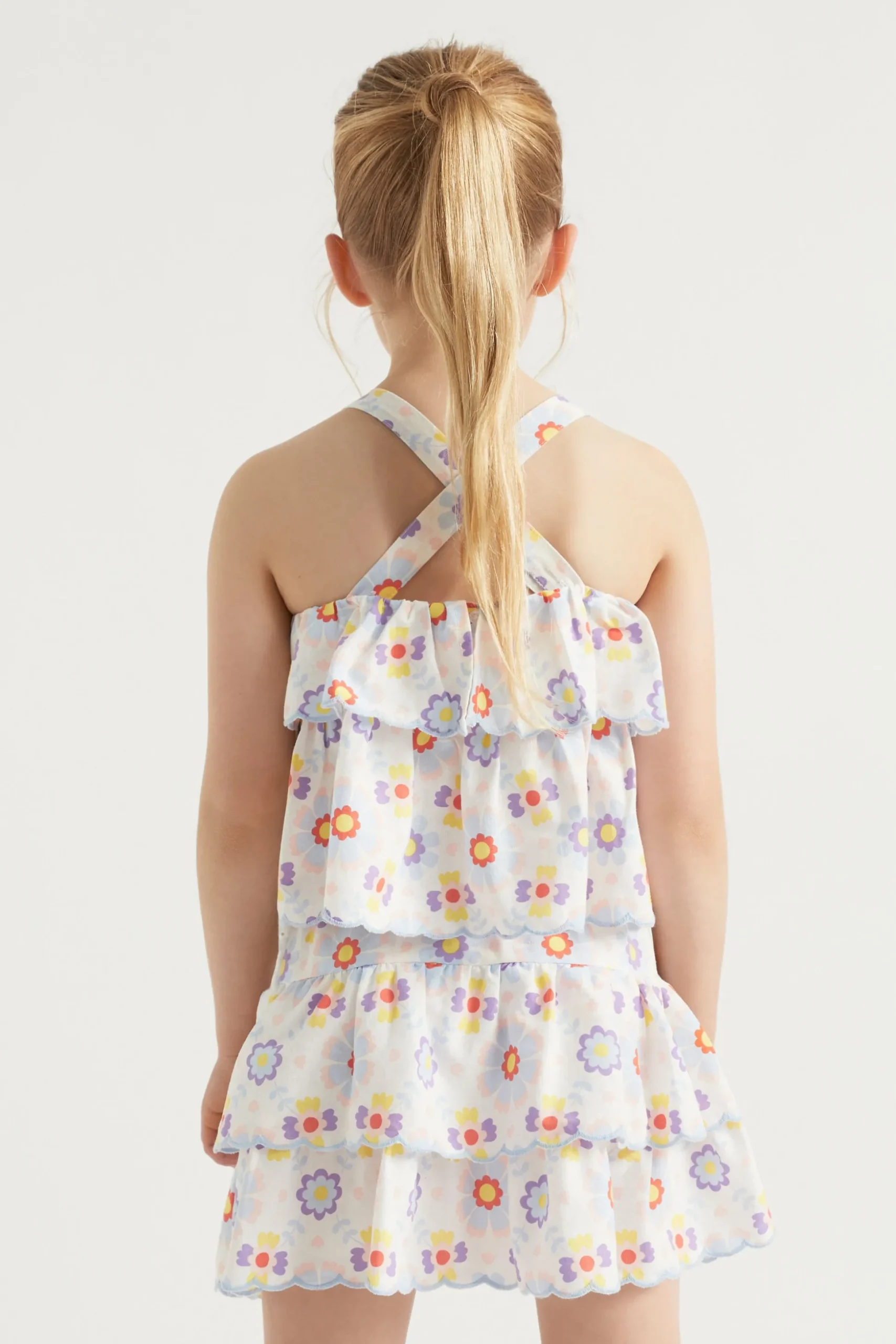 Seed Heritage T-Shirts & Tops-Scalloped Cami Multi