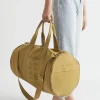 Seed Heritage Tote Bags-Seed Canvas Duffle Bag Deep Bronze