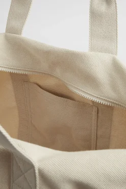 Seed Heritage Tote Bags-Seed Canvas Duffle Bag Natural
