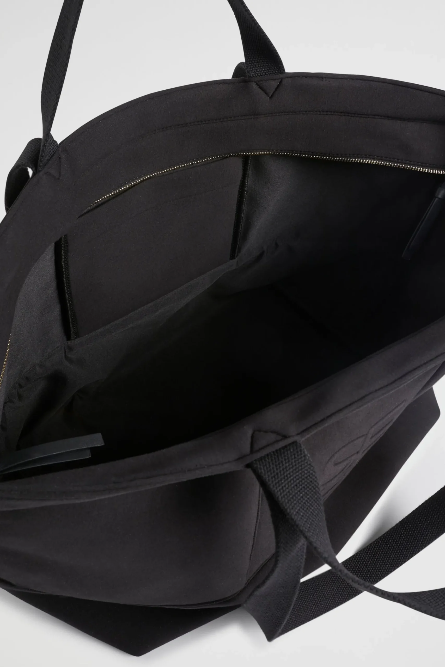 Seed Heritage Beach Bags-Seed Logo Jersey Overnight Bag Black