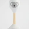 Seed Heritage Baby Toys-Seed Wooden Maraca Koala Grey