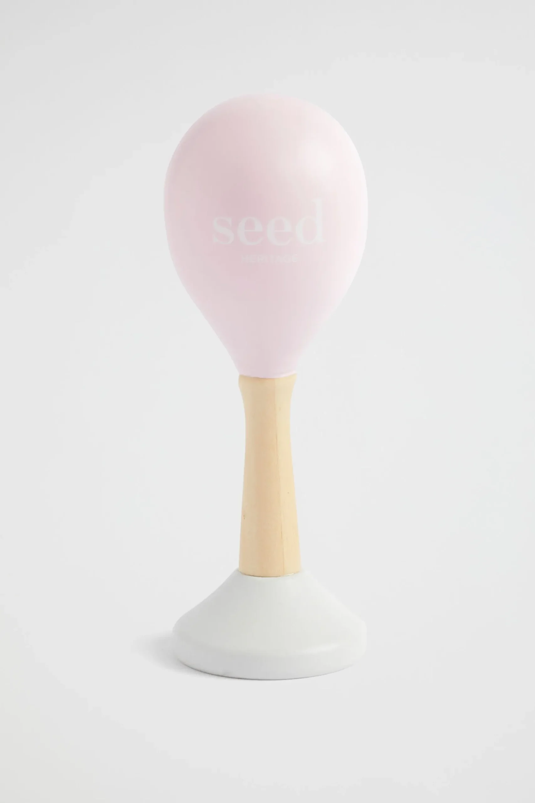 Seed Heritage Baby Toys-Seed Wooden Maraca Bunny