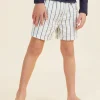 Seed Heritage Swimwear-Seersucker Boardshort Multi