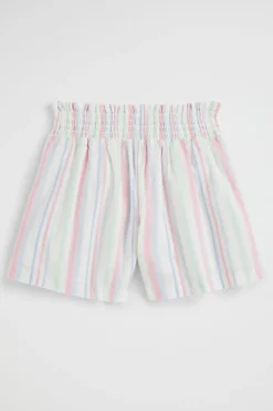 Seed Heritage Shorts-Seersucker Short Multi