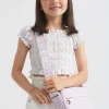 Seed Heritage T-Shirts & Tops-Seersucker Top Multi