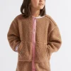 Seed Heritage Jackets & Vests-Sherpa Overcoat Cappuccino