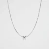 Seed Heritage Jewellery-Silver Initial Necklace H