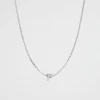 Seed Heritage Jewellery-Silver Initial Necklace F