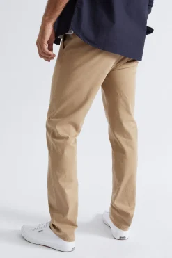 Seed Heritage Pants-Slim Chino Almond