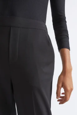 Seed Heritage Pants-Slim Leg Elasticated Pant Black