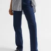 Seed Heritage Pants-Slim Leg Long Jean Night Blue Denim