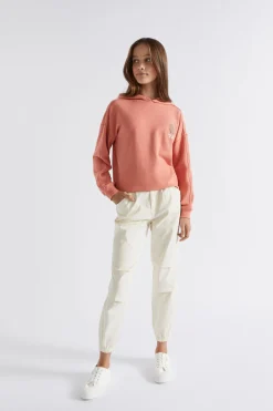 Seed Heritage Knitwear & Sweaters-Slogan Hoodie Honey Dew