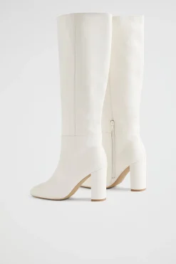 Seed Heritage Heels & Wedges-Sophie Knee High Boot Bone