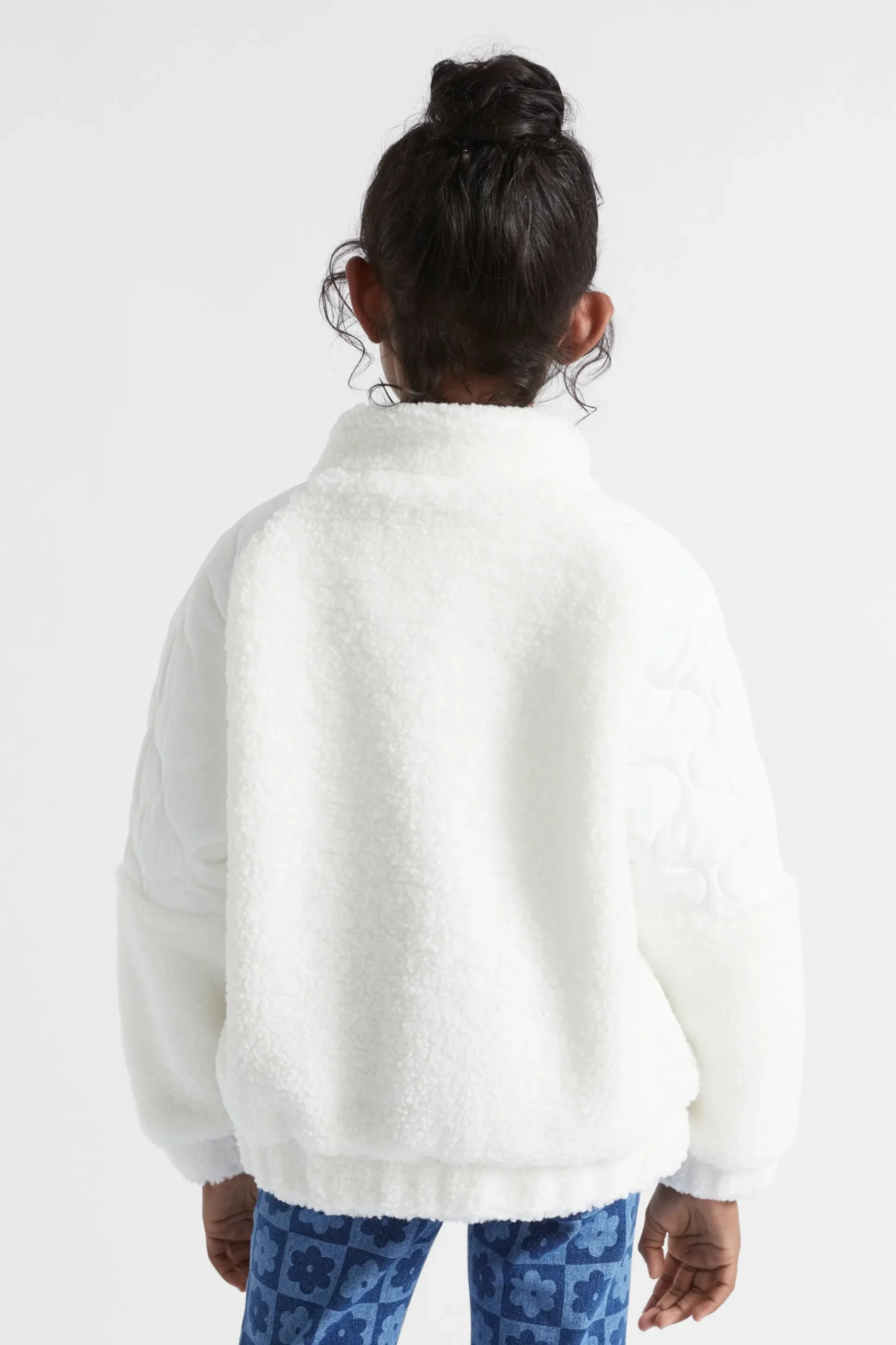 Seed Heritage Jackets & Vests-Splice Sherpa Jacket Canvas