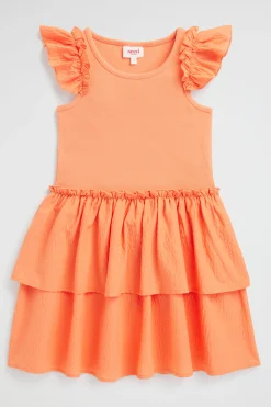 Seed Heritage Dresses-Splice Tank Dress Mango