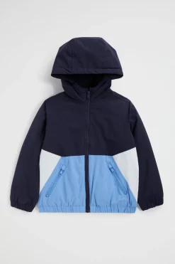 Seed Heritage Jackets & Vests-Spliced Jacket Midnight Blue
