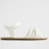 Seed Heritage Sandals & Slides-Square Toe Puffy Sandal White