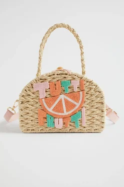 Seed Heritage Bags-Straw Convertible Backpack Multi