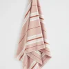 Seed Heritage Beach Towels-Stripe Beachtowel Blush