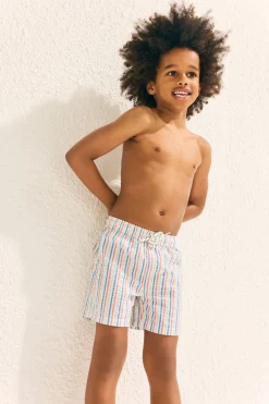 Seed Heritage Swimwear-Stripe Boardshort Multi