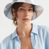 Seed Heritage Hats & Gloves-Stripe Bucket Hat Bluebell Multi