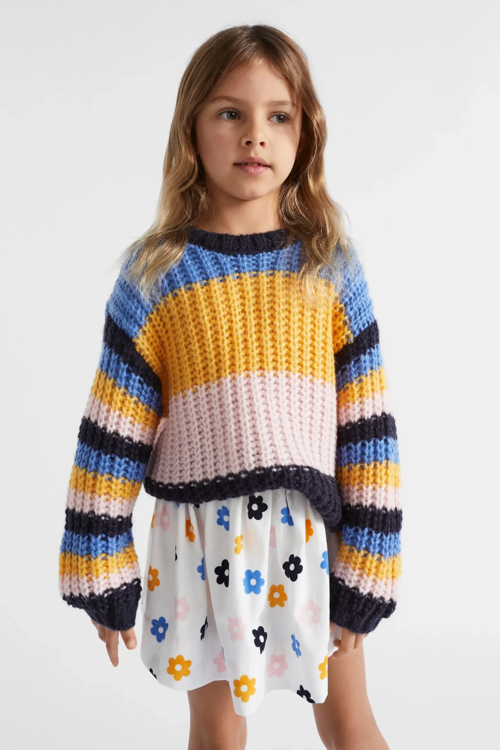 Seed Heritage Knitwear & Sweaters-Stripe Knit Multi