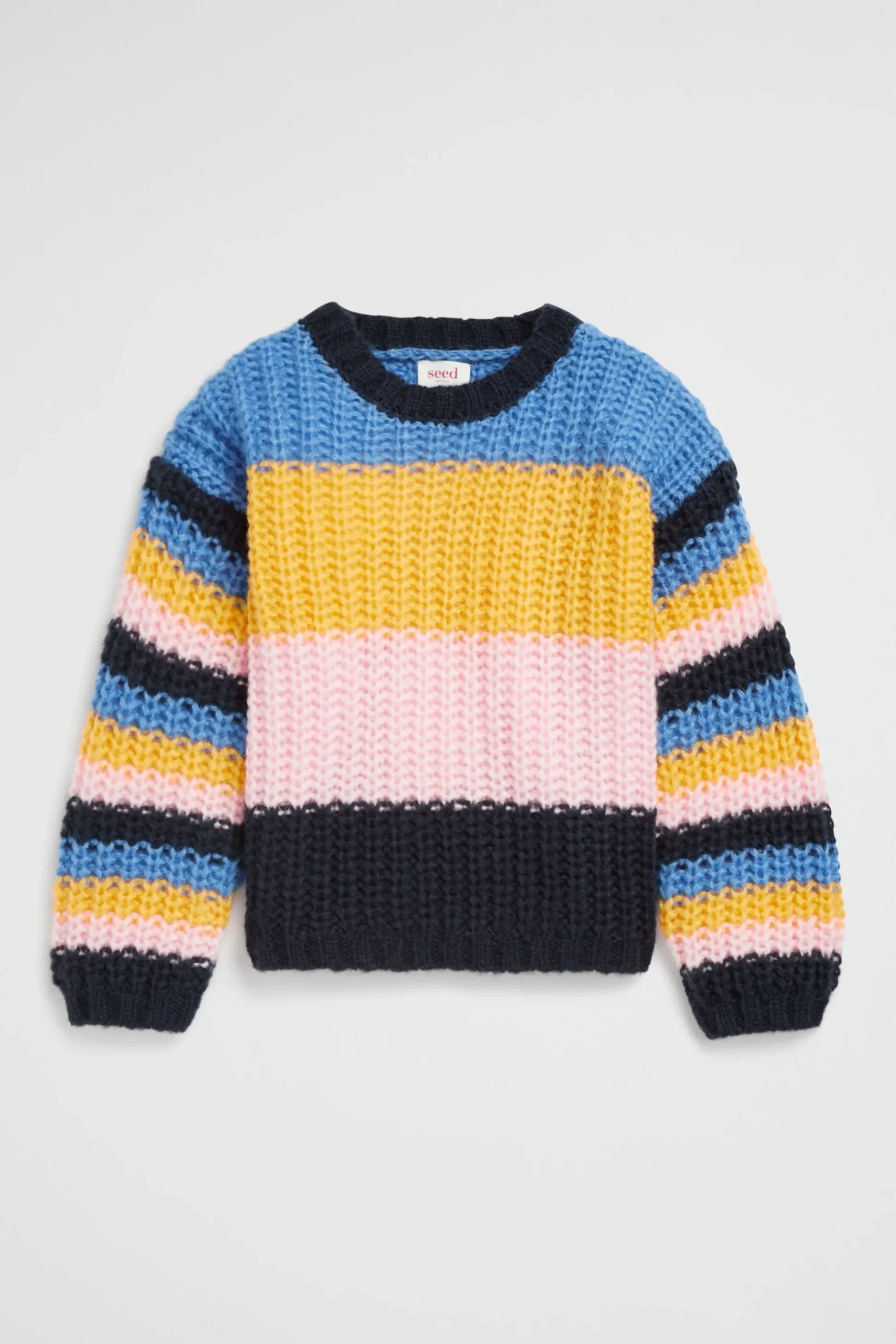 Seed Heritage Knitwear & Sweaters-Stripe Knit Multi
