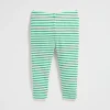 Seed Heritage Pants-Stripe Rib Legging Pea Green