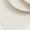Seed Heritage Kitchen & Dining-Stripe Rib Placemat Set Of 4 Stone