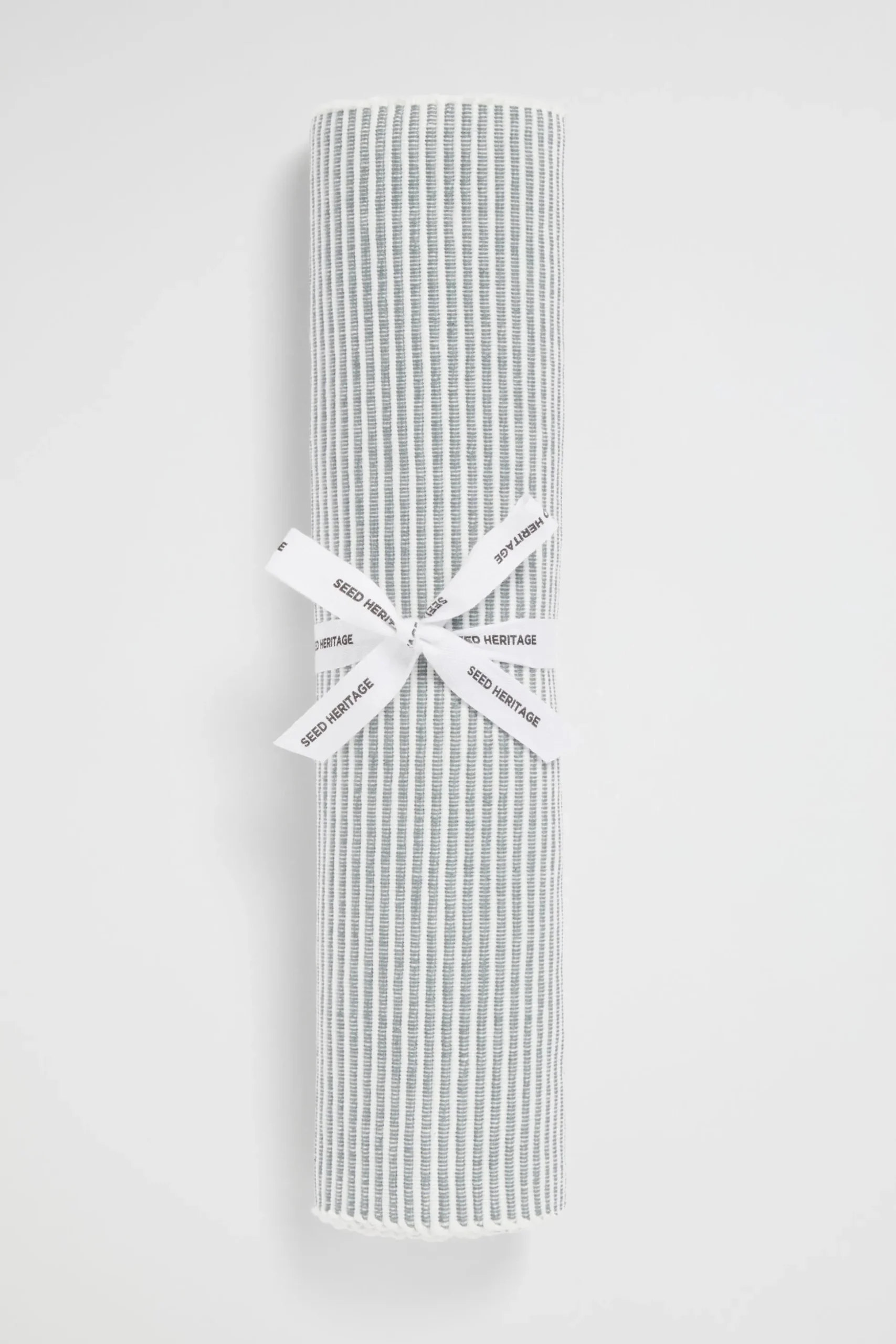 Seed Heritage Kitchen & Dining-Stripe Rib Placemat Set Of 4 Eucalypt